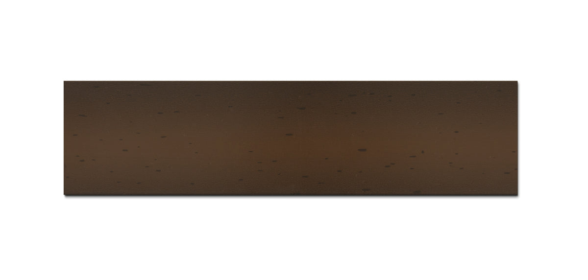Holzjalousie MODERN 50 mm – Braun glatt mit Schattierung, nach Maß (66MM)