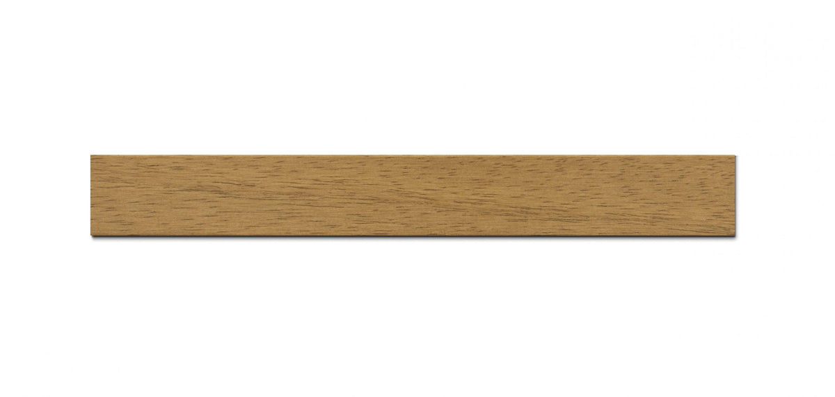 Holzjalousie NATURAL 25 mm – Braun gemasert, nach Maß (68NS)